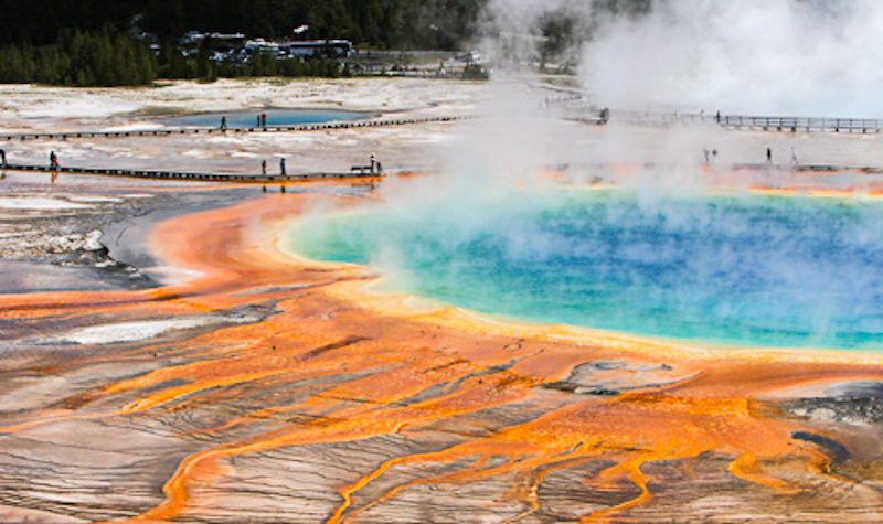grand prismatic spring trail