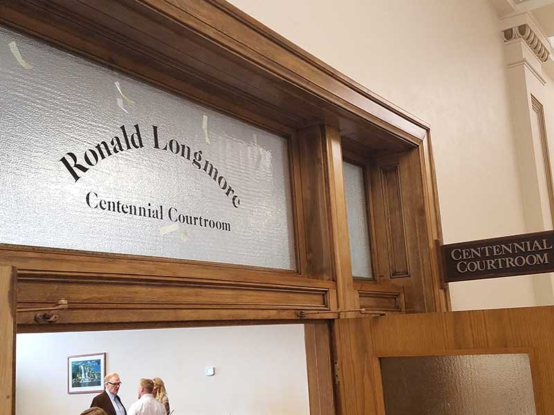 ronald longmore courtroom