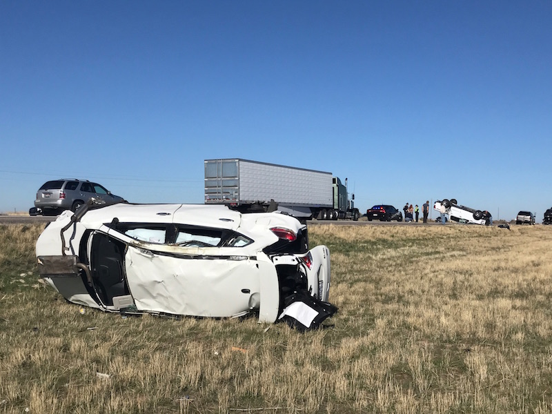 UPDATE Multiple vehicles involved in crash on I15 near Shelley East