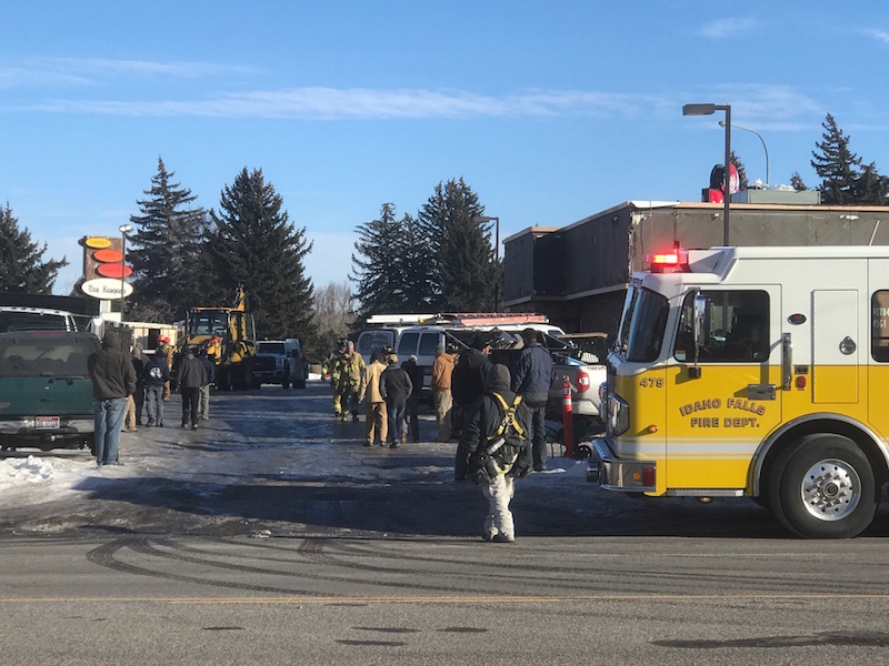 UPDATE Idaho Falls Gas leak stopped, businesses reopening East
