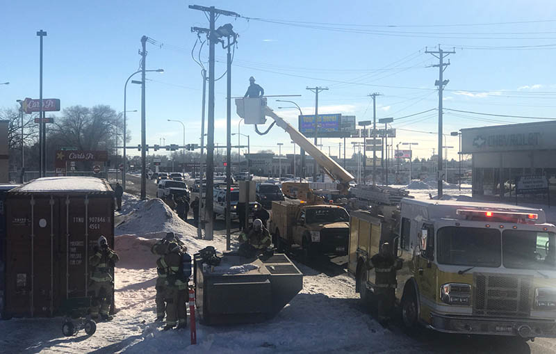 UPDATE Idaho Falls Gas leak stopped, businesses reopening East