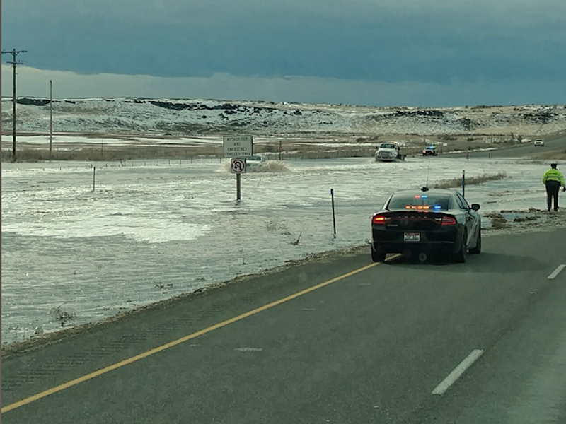 I86 closing at Raft River due to flooding over roadway East Idaho News