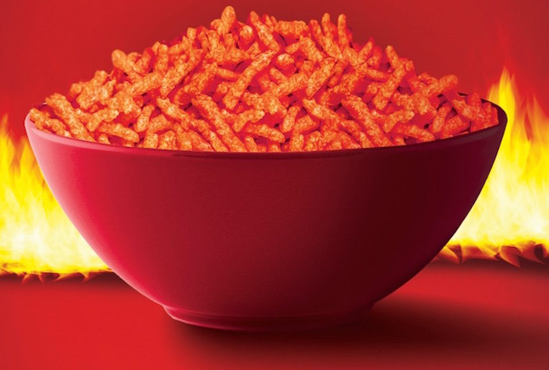 Man who invented Flamin' Cheetos as a janitor will be visiting east