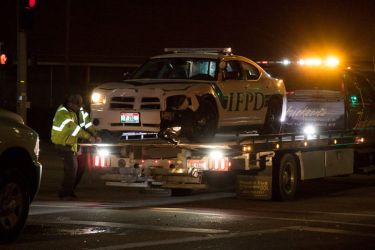 Idaho Falls Police vehicle involved in threecar crash East Idaho News