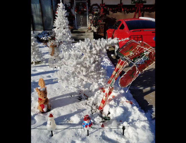 2022 Chubbuck Christmas Light Vandals destroy decorations of Chubbuck’s former Griswold Christmas