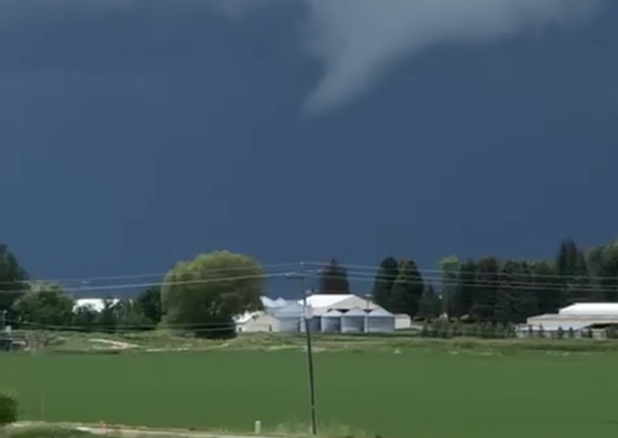 Tornado spotted; another warning issued East Idaho News