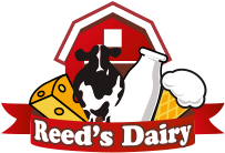 Reed's Dairy logo