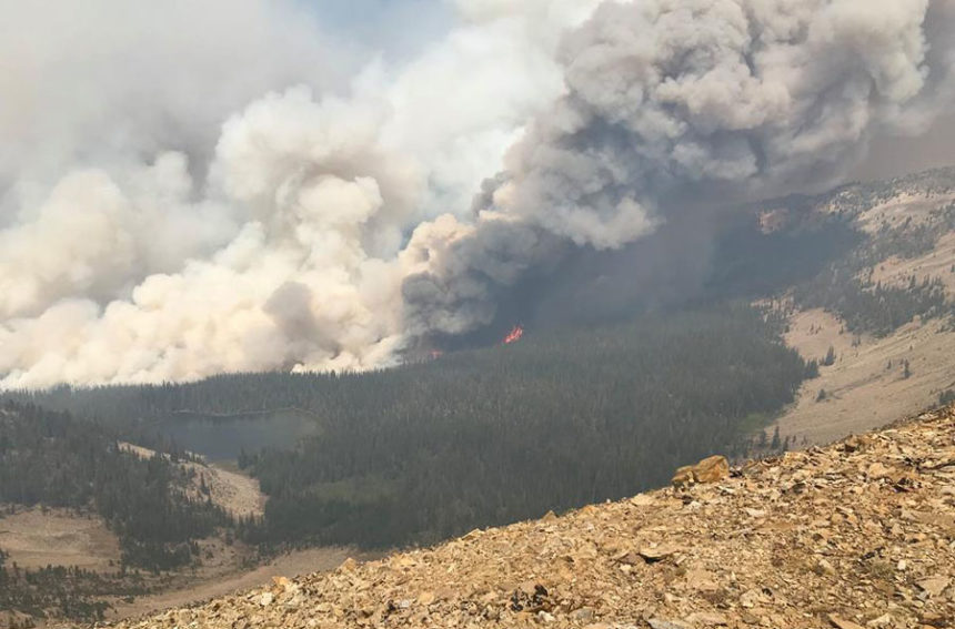 Rabbit Foot Fire grows another 3,000 acres under Red Flag conditions