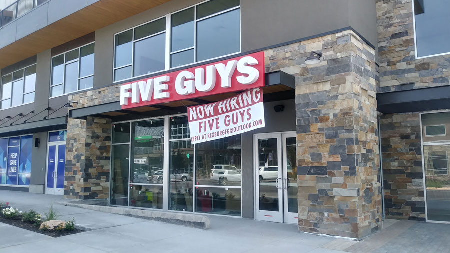 Biz Buzz Five Guys Biomat Usa Among Businesses Opening In Rexburg New Businesses Opening Inside Rexburg S Hemming Village