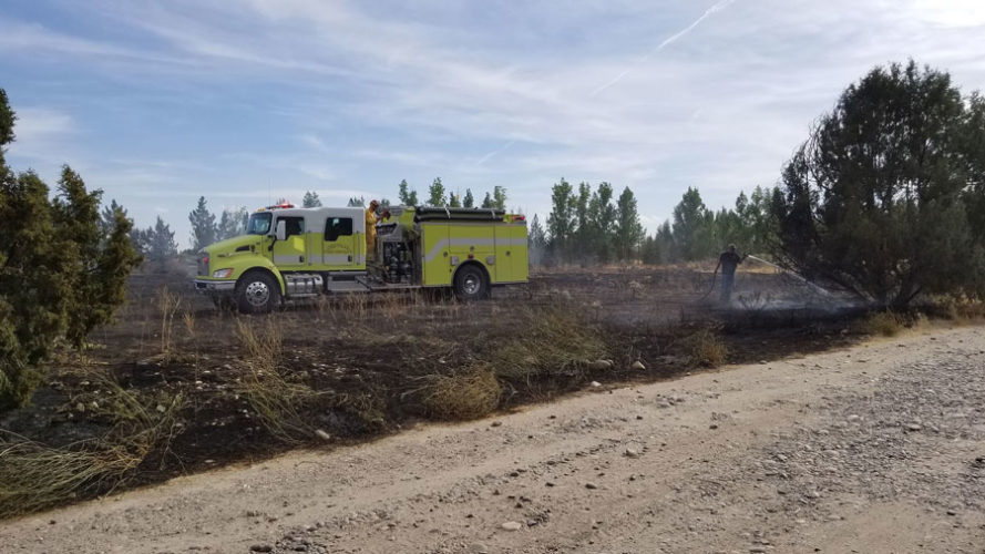 UPDATE Rigby fire contained; evacuations and road closures ended