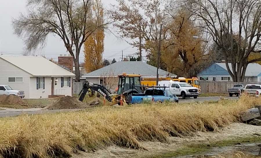 UPDATE Gas line fixed in Idaho Falls; residents can return home East