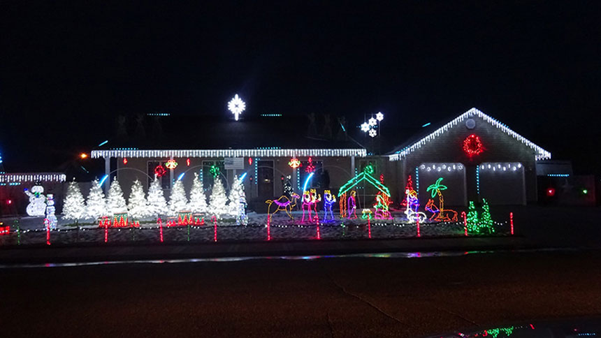 2022 Chubbuck Christmas Light Chubbuck gearing up for annual Christmas lighting contest, and you're