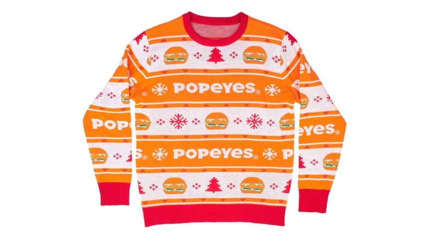 baby's first ugly christmas sweater