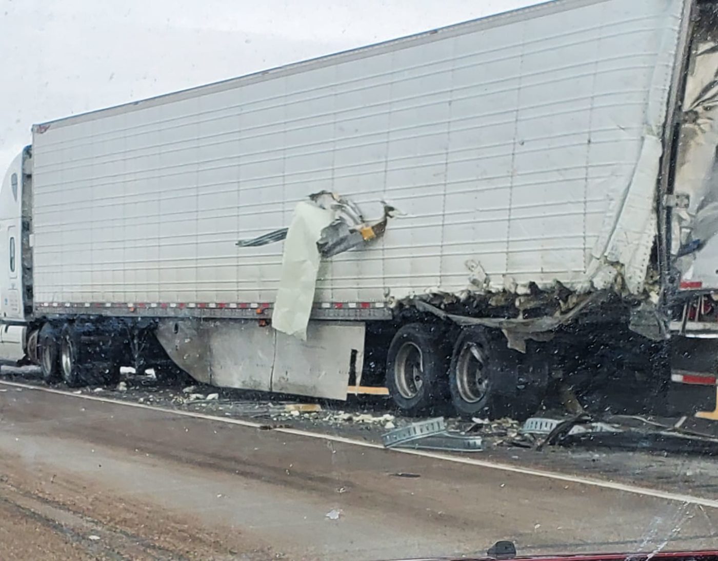 UPDATE Lane reopens following semi crash near Fort Hall East Idaho News