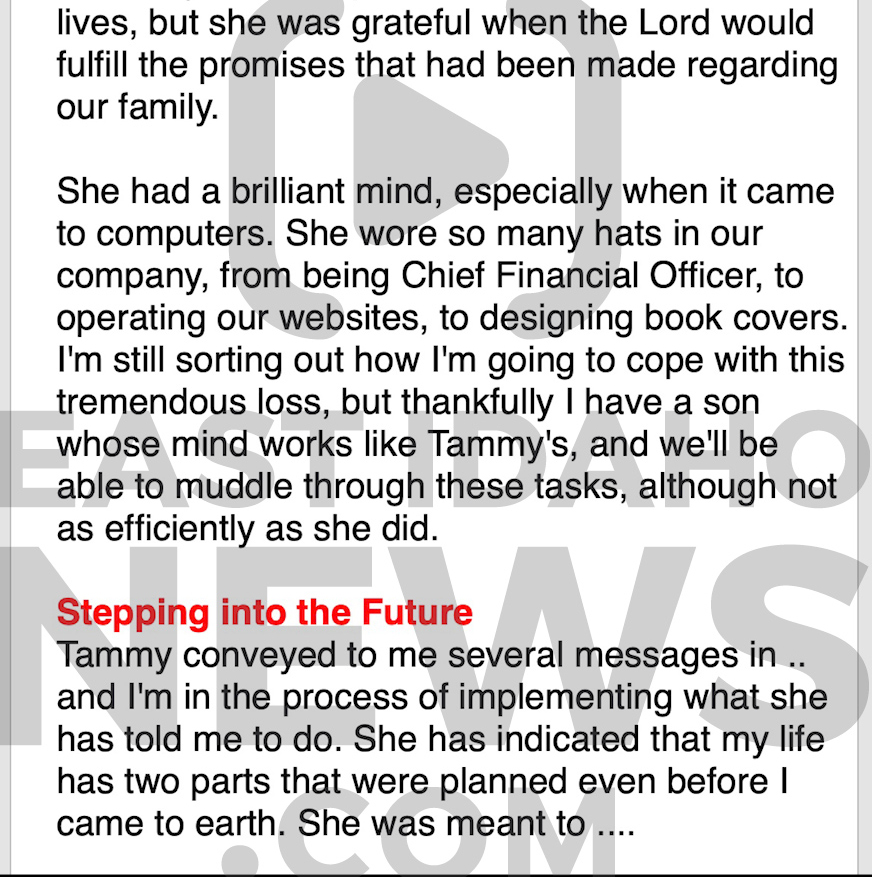 What did chad daybell do for a living picture