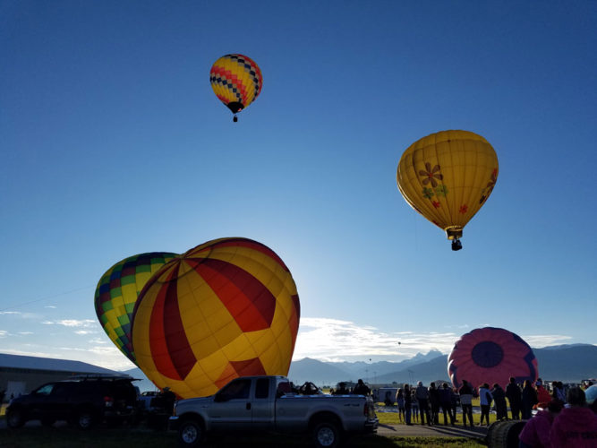 'There's nowhere to go but up' at the 39th annual Teton Valley Balloon