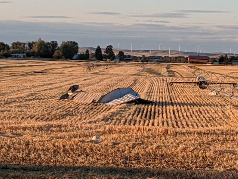 GALLERY Damage and destruction from Monday night's wind storm East
