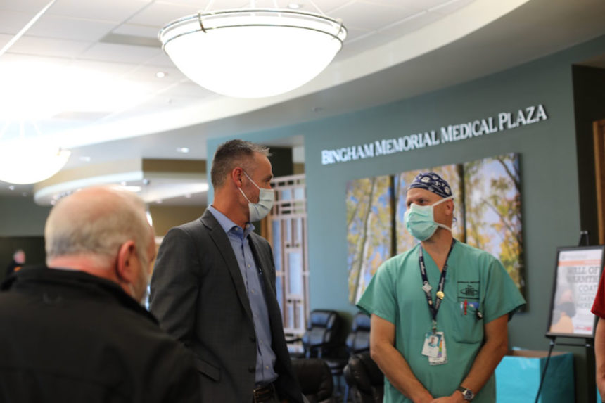 Doctors at Bingham Memorial Hospital celebrate over 1,000 orthopedic