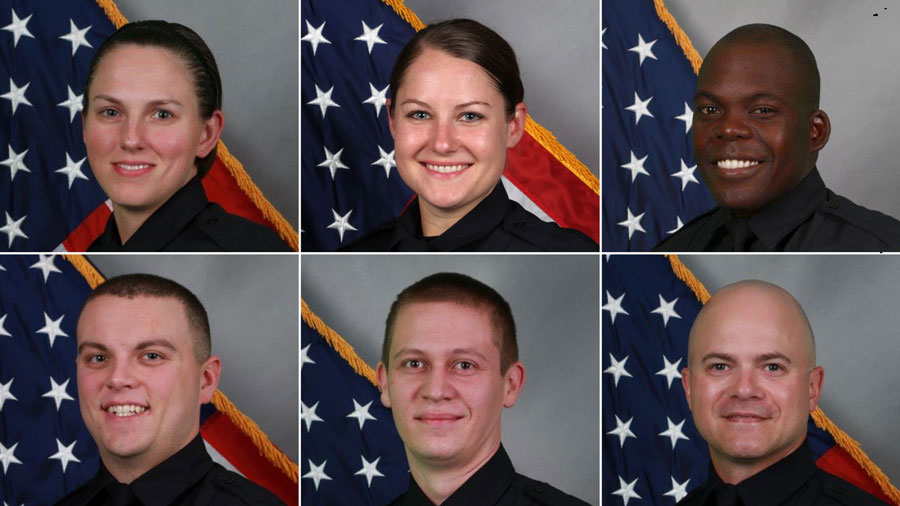 These six Nashville police officers evacuated residents moments before motor home exploded – East Idaho News