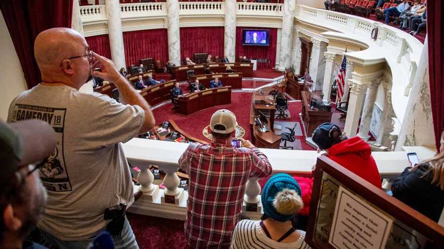 Idaho bill to ban targeted picketing at officials’ homes defeated in