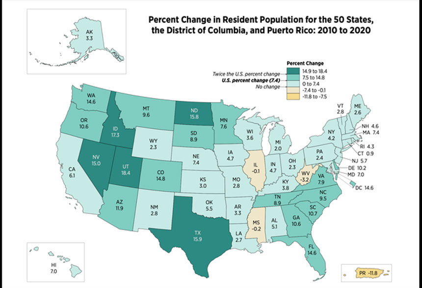 Here's how many people live in Idaho now — and whether it gets another congressional seat - Vimarsana News