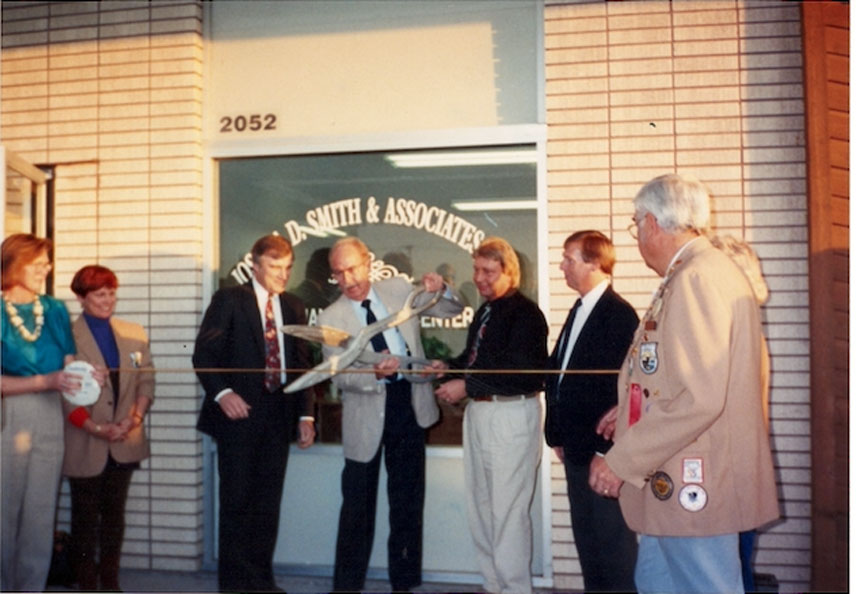 joshua d smith ribbon cutting