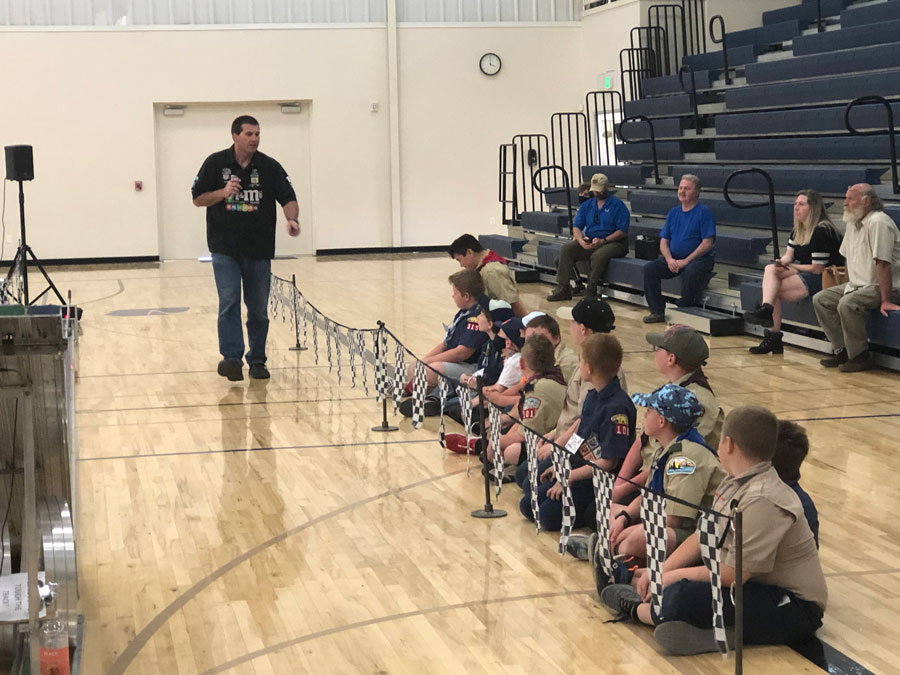 Local cub scouts participate in district pinewood derby competition - Vimarsana News
