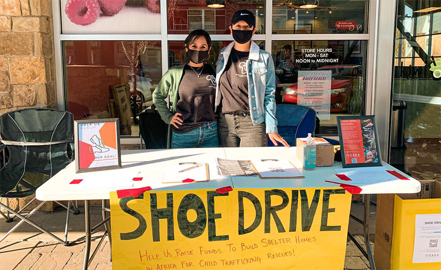 Local nonprofit hosts shoe drive to help victims of human trafficking - Vimarsana News