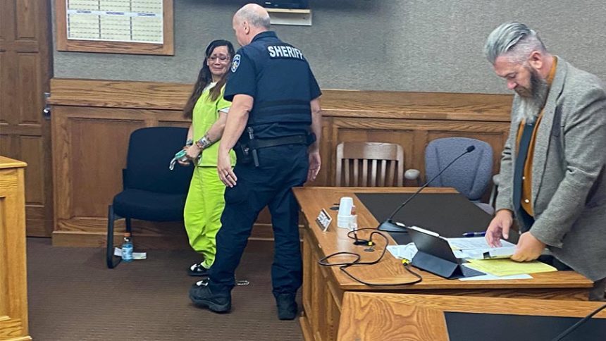 Sasha Martinez cries at sentencing
