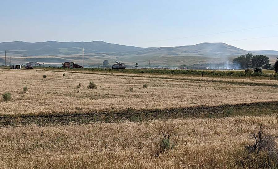 Some residents evacuated as fire burns in Fort Hall - Vimarsana News