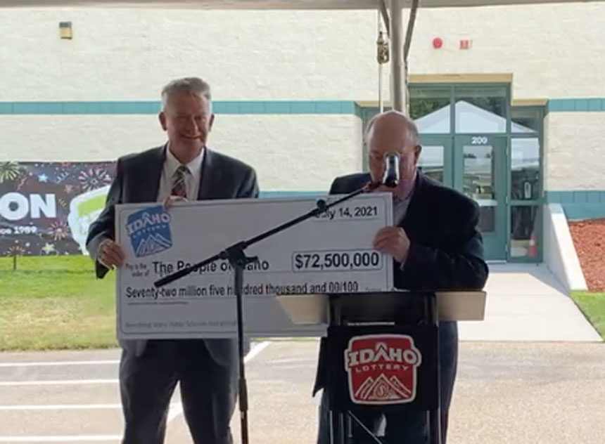 idaho lottery check