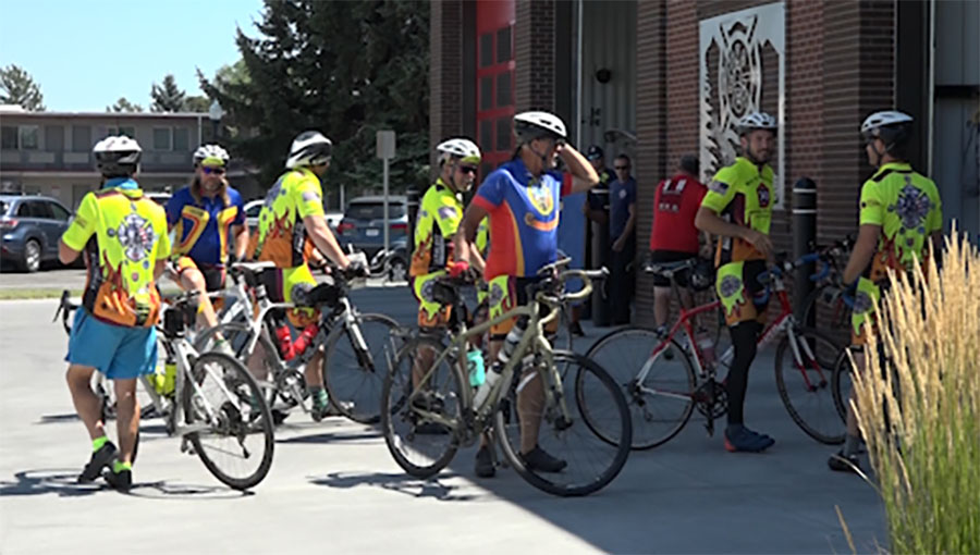 Cyclists riding from California to New York in honor of 9/11, stop in Idaho Falls - Vimarsana News