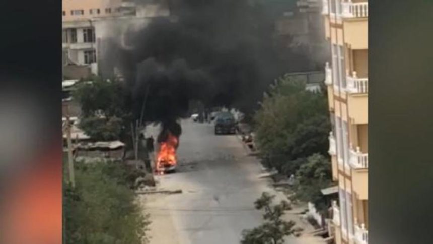 210830111012 video thumbnail car kabul fire live video
