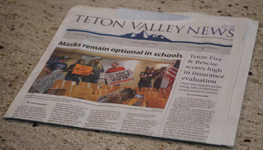teton valley news headline