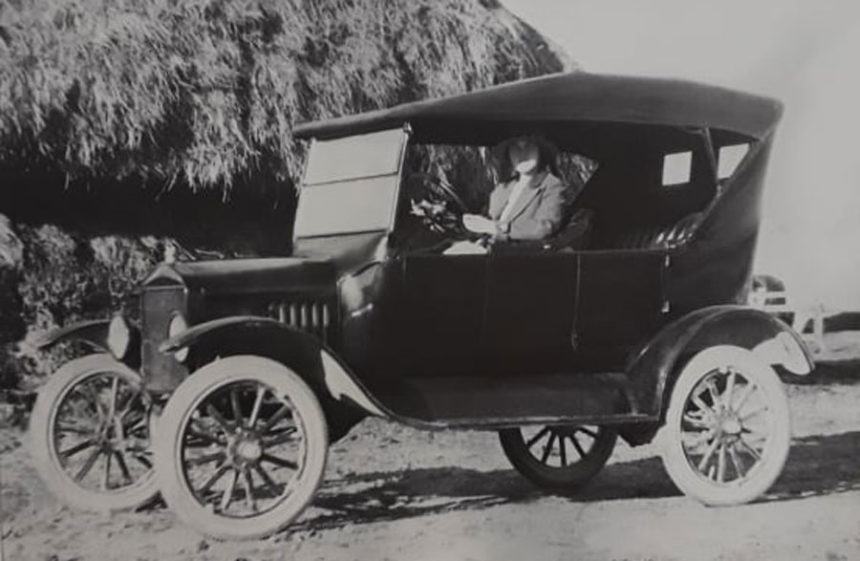 Eunice Congleton pictured about 1921