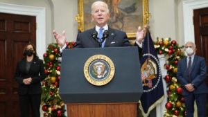 Biden speaks about omnicron variant