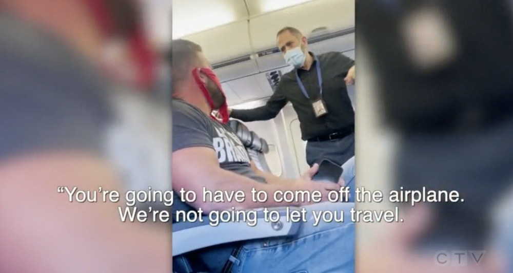 Florida man kicked off flight after trying to wear women's underwear as a face mask - Vimarsana News