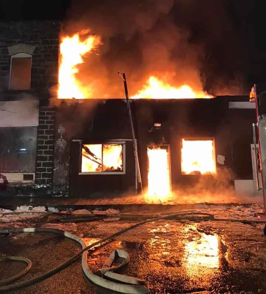 Chimney, other issues caused fire that destroyed three buildings in Hamer - Vimarsana News