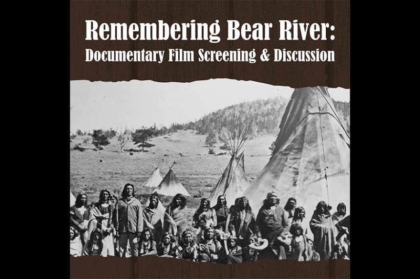 Remembering Bear River poster