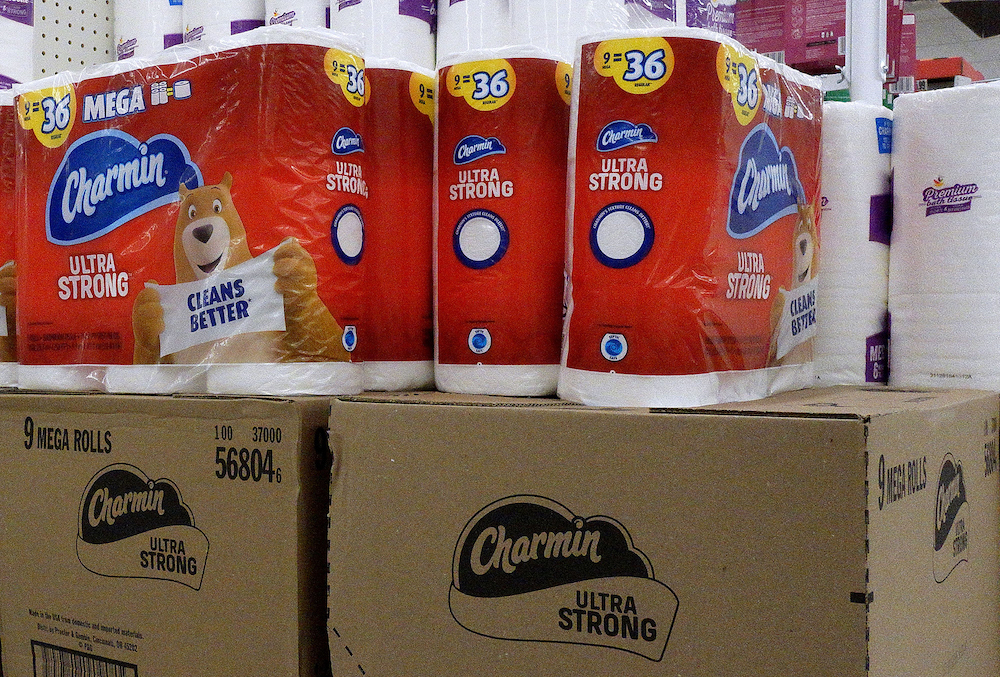 Procter & Gamble Charmin Super Mega Rolls toilet paper — 396ct to 366ct