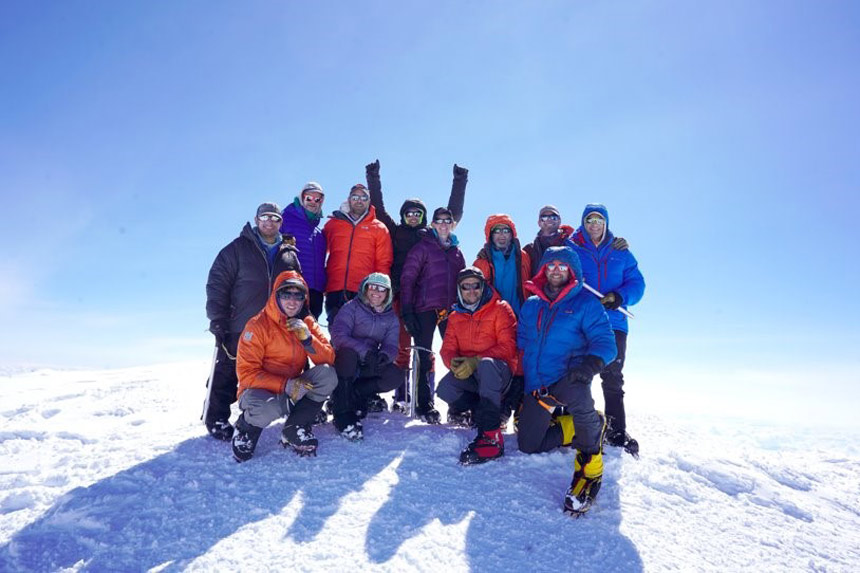 From the top: Local INL researcher summits Denali - Vimarsana News