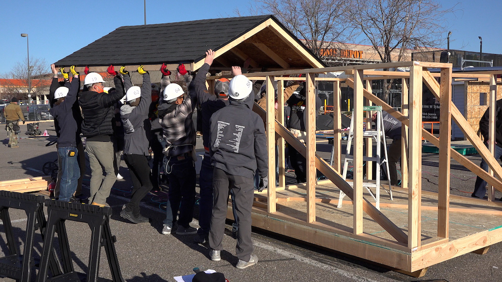 Grant helps students build sheds for local disabled veterans - Vimarsana News