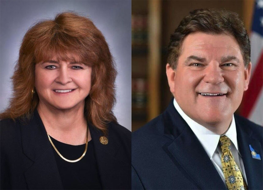 Barbara Ehardt and Jeff Thompson