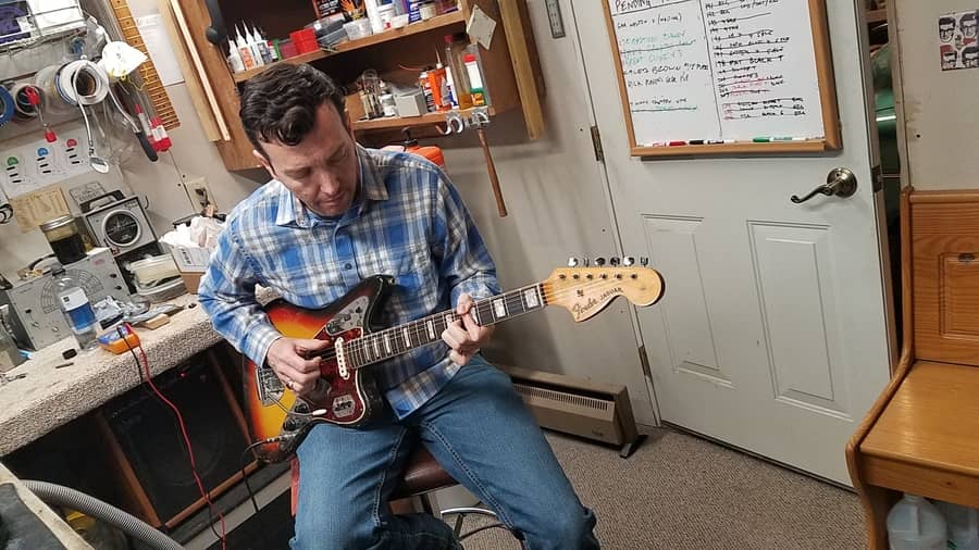 Idaho Falls man draws satisfaction from building, repairing guitars – East Idaho News