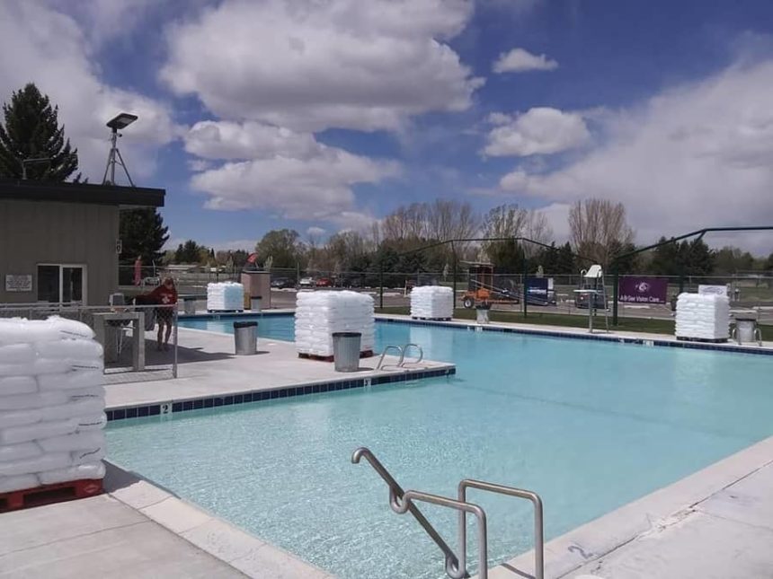 pool to be cooled