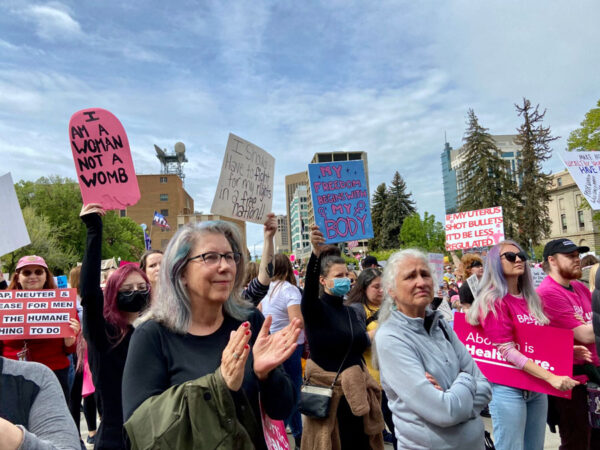 Thousands gather at the Idaho state capitol in Boise for an abortion ...