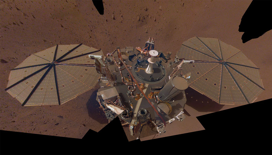 InSight lander's final selfie on Mars shows why its mission is ending - Vimarsana News